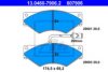 ATE 13.0460-7906.2 Brake Pad Set, disc brake
